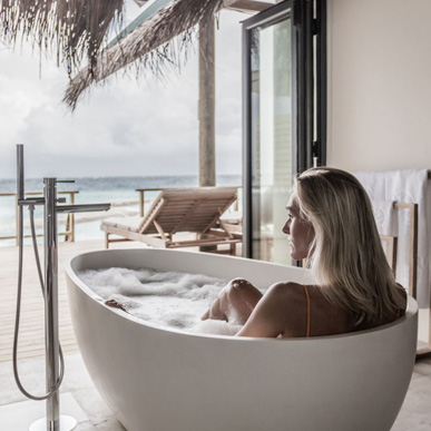 Baignoire ilot